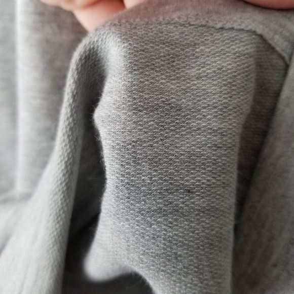 NWOT Trendy Comfy Grey Sweatshirt Dress - Picture 4 of 6